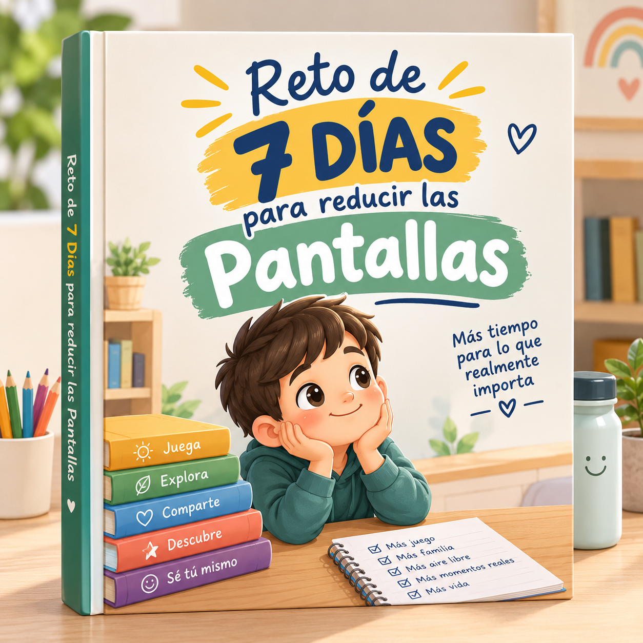 Portada del bono Reto de 7 Días para Reducir las Pantallas
