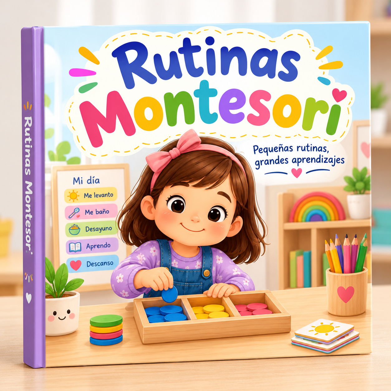 Portada del bono Rutinas Montessori