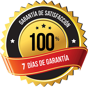 Garantía de satisfacción del 100%: 7 días de garantía